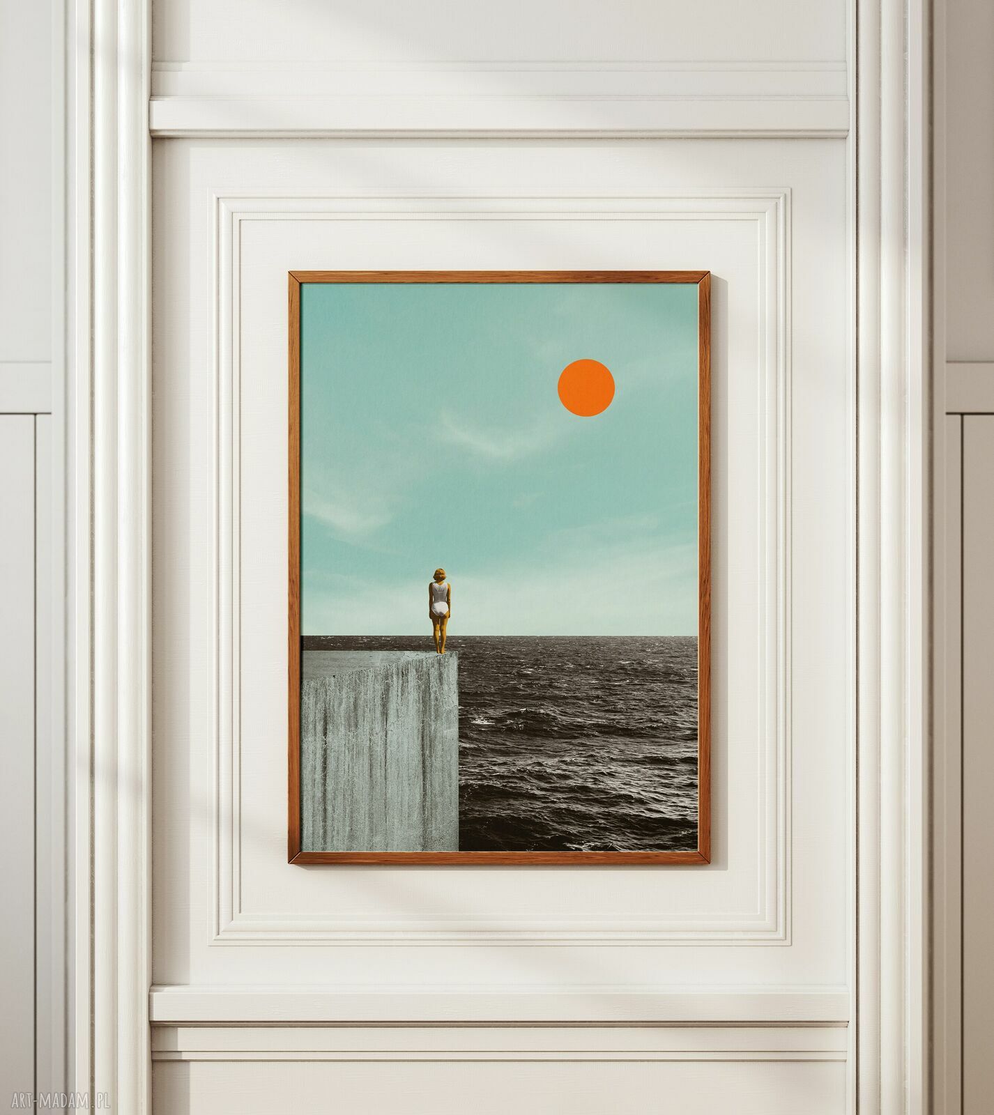 Plakat "Miło Cię widzieć" A3 29,7x42 cm dla podróżnika