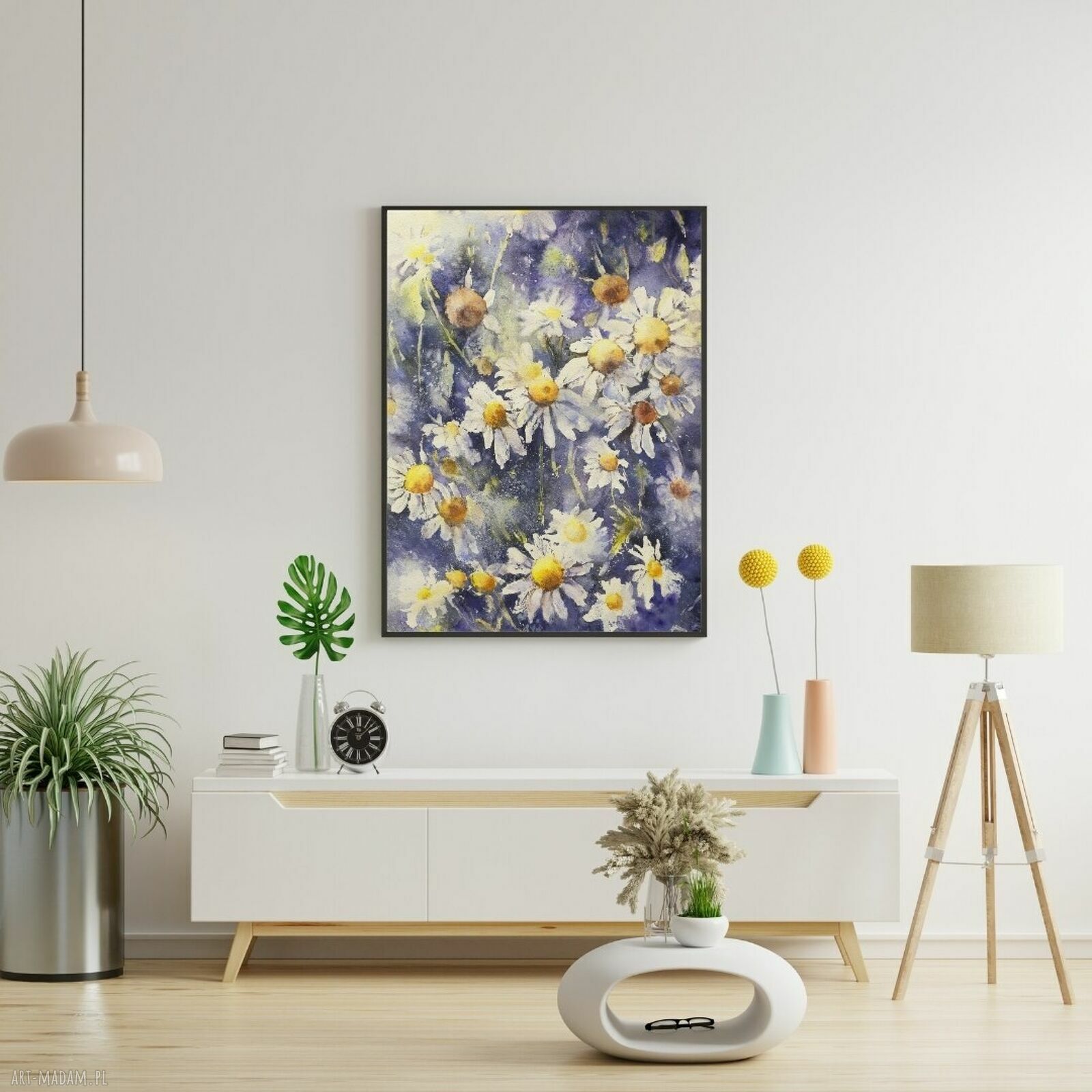 Artystyczny plakat na ścianę - wyjątkowa dekoracja wnętrza