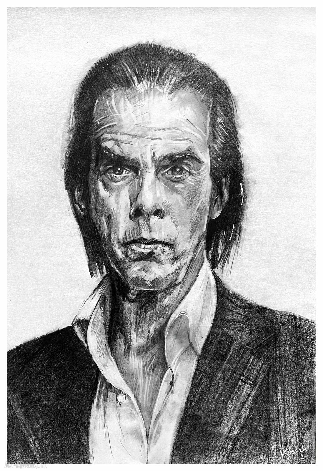 Plakat Nick Cave - Seria Ikony A3