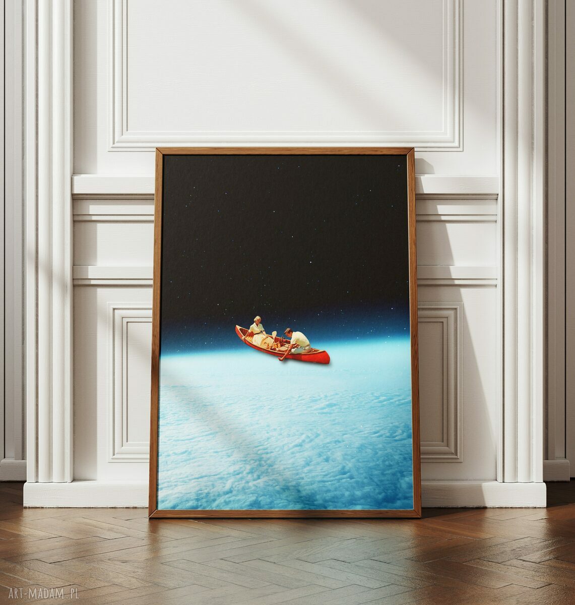Plakat Nie Chwal Dnia - Kolaż Fine Art - A3