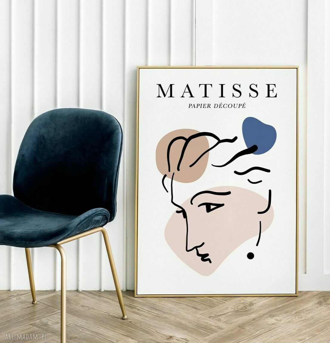 Plakat obraz Matisse Face B1 - 70x100 cm