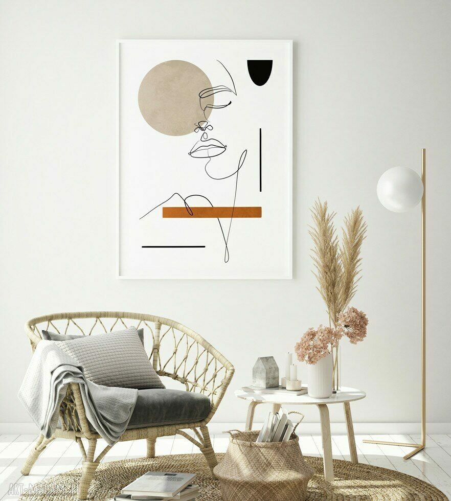 Plakat obraz Modern Line A2 - 42 x 59,4 cm