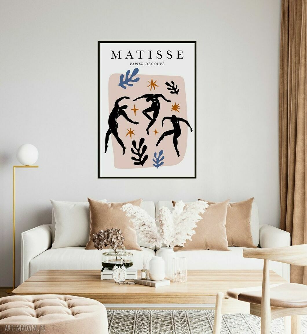 Plakat obraz Matisse Ludzie 30x40 cm do salonu