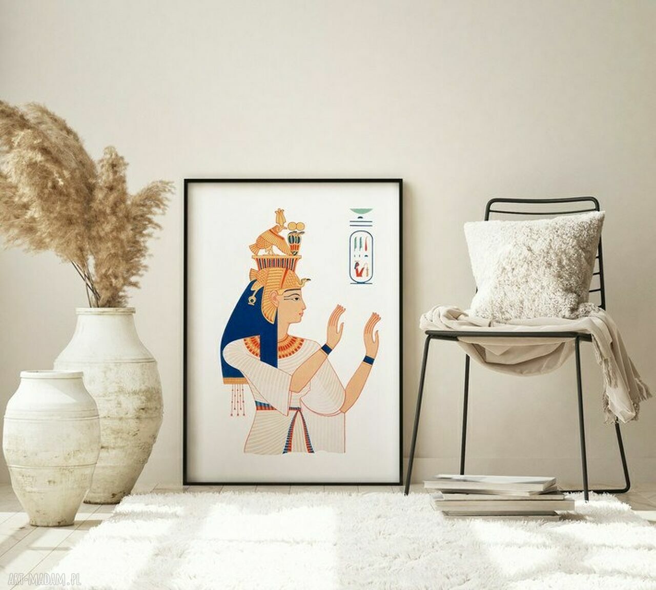 Plakat Starożytny Egipt 61x91 cm - wyrazista dekoracja na ścianę