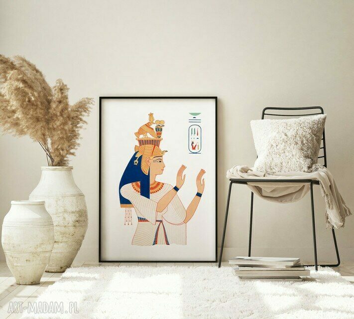 Plakat obraz starożytny Egipt 30x40 cm - klimat dawnych czasów