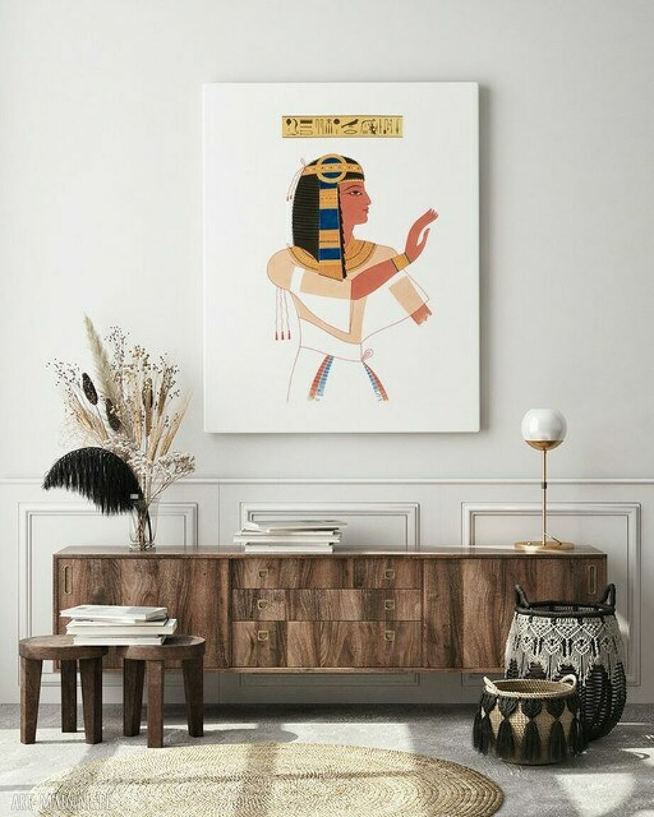 Plakat Egipskie bóstwo - format B1 70x100 cm