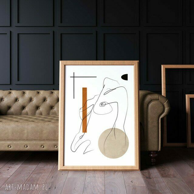 Plakat obraz Body/Ciało 50x70 cm B2 Hogstudio - dekoracja do salonu