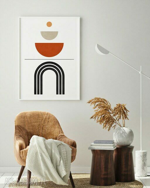 Plakat-obraz Boho Geometria #2 50x70 cm (B2)