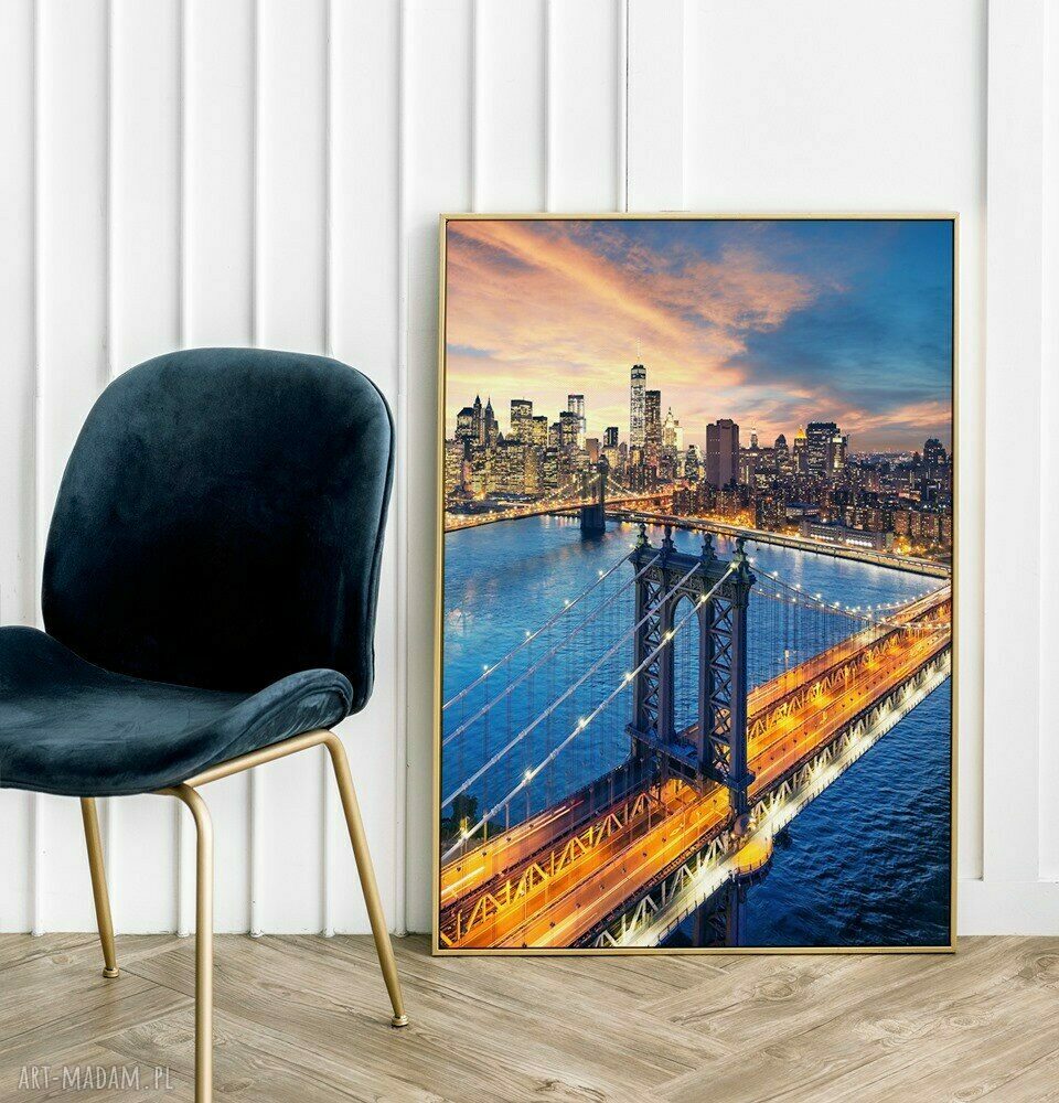 Plakat obraz Bridge 30x40 cm - dekoracja ścienna do mieszkania