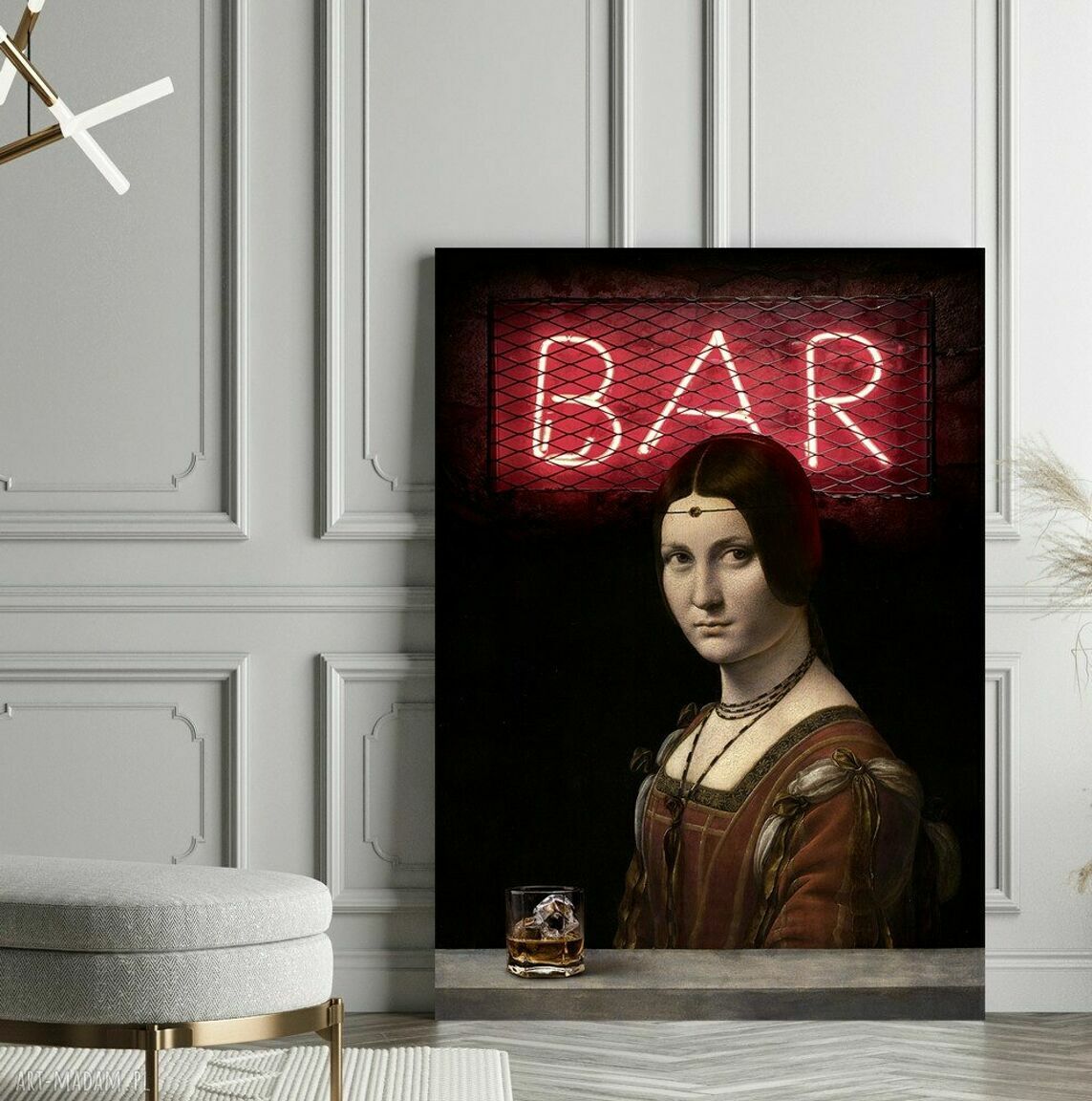 Plakat Old Whisky 40x50 cm - stylowa sztuka do salonu