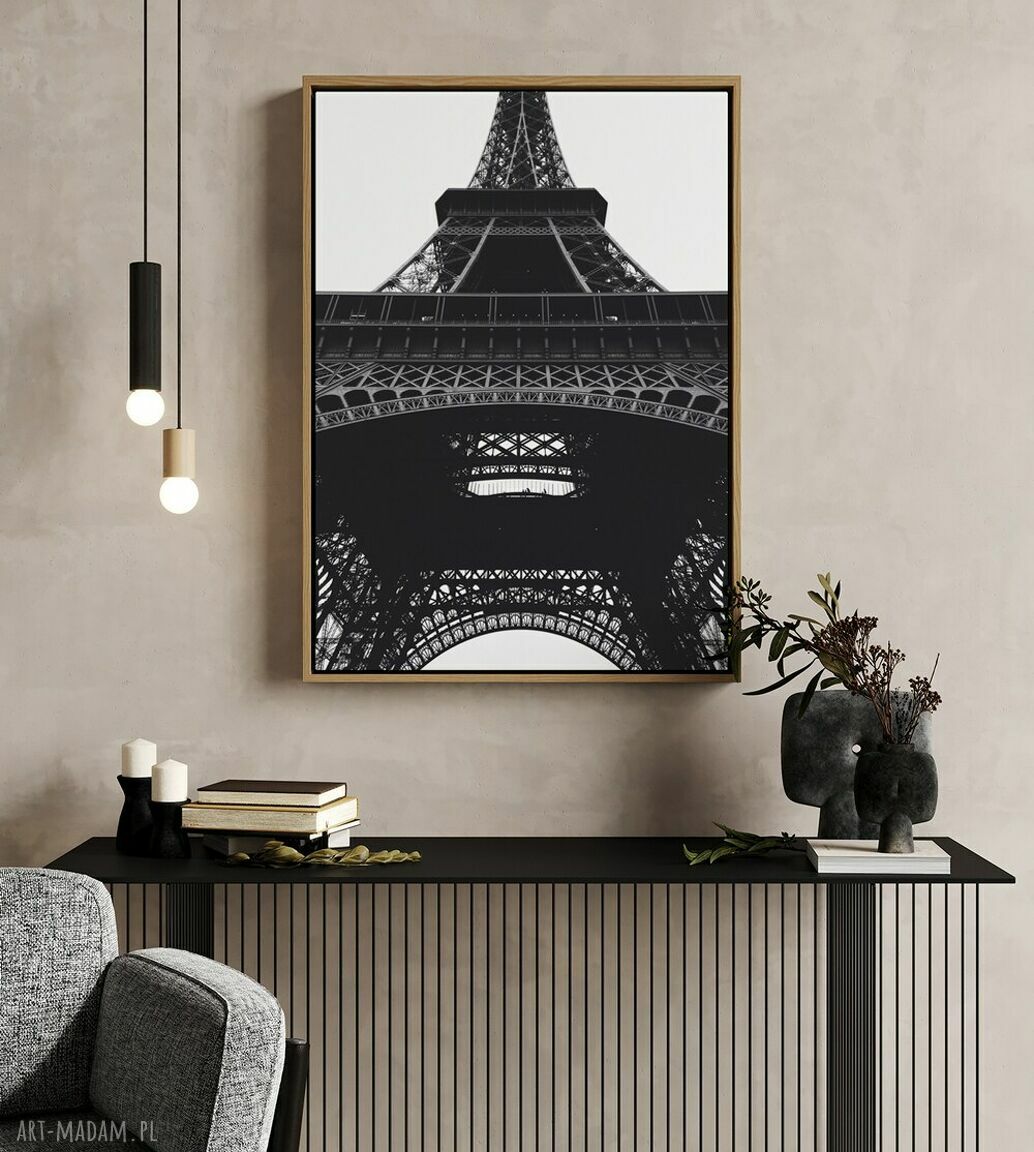 Plakat Paryż 40x50 cm - Wieża Eiffela Hogstudio