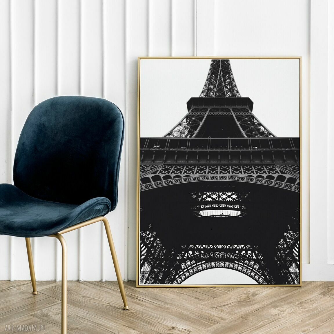 Plakat Paryż 40x50 cm - Wieża Eiffela (Hogstudio)