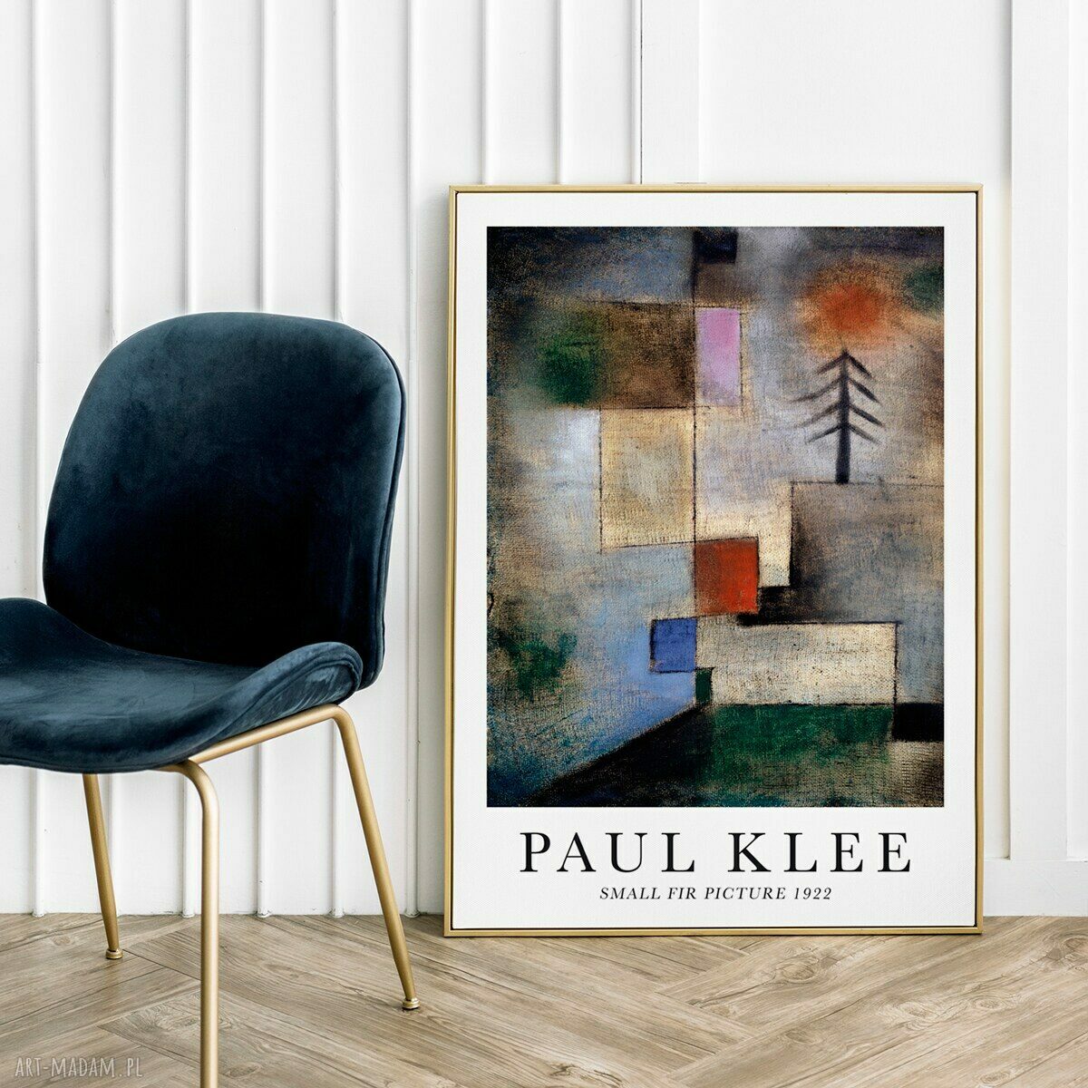 Plakat Paul Klee Small Fir Picture 30x40 cm - sztuka na ścianę
