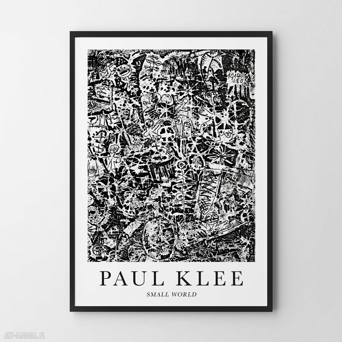 Plakat Paul Klee Small World - plakat 50x70 cm