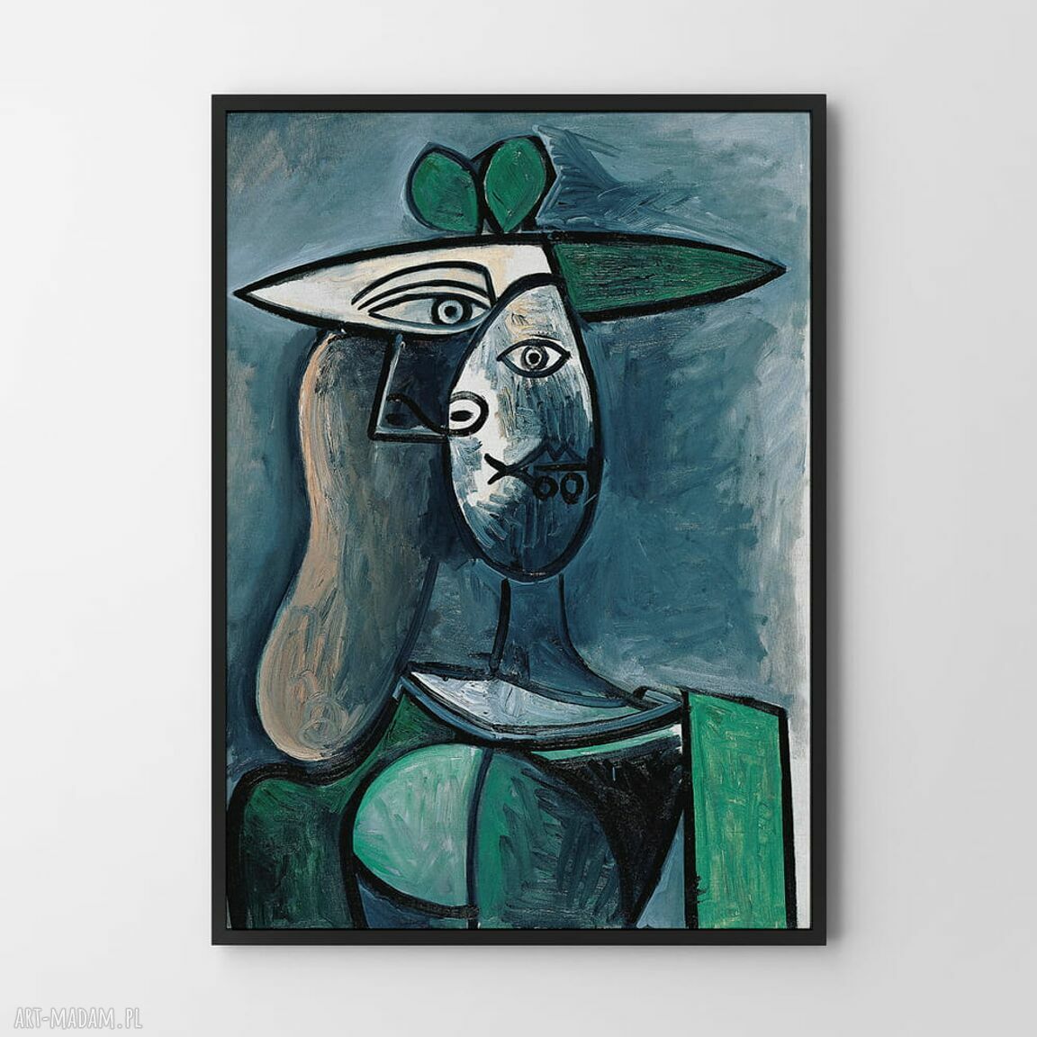 Plakat Picasso abstrakcja do salonu, format 61x91 cm