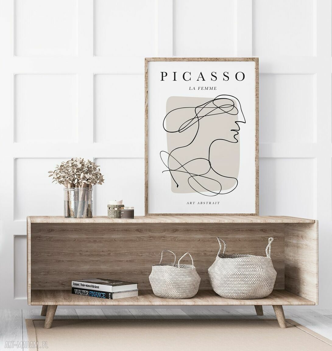 Plakat Picasso Kobieta 40x50 cm - Hogstudio