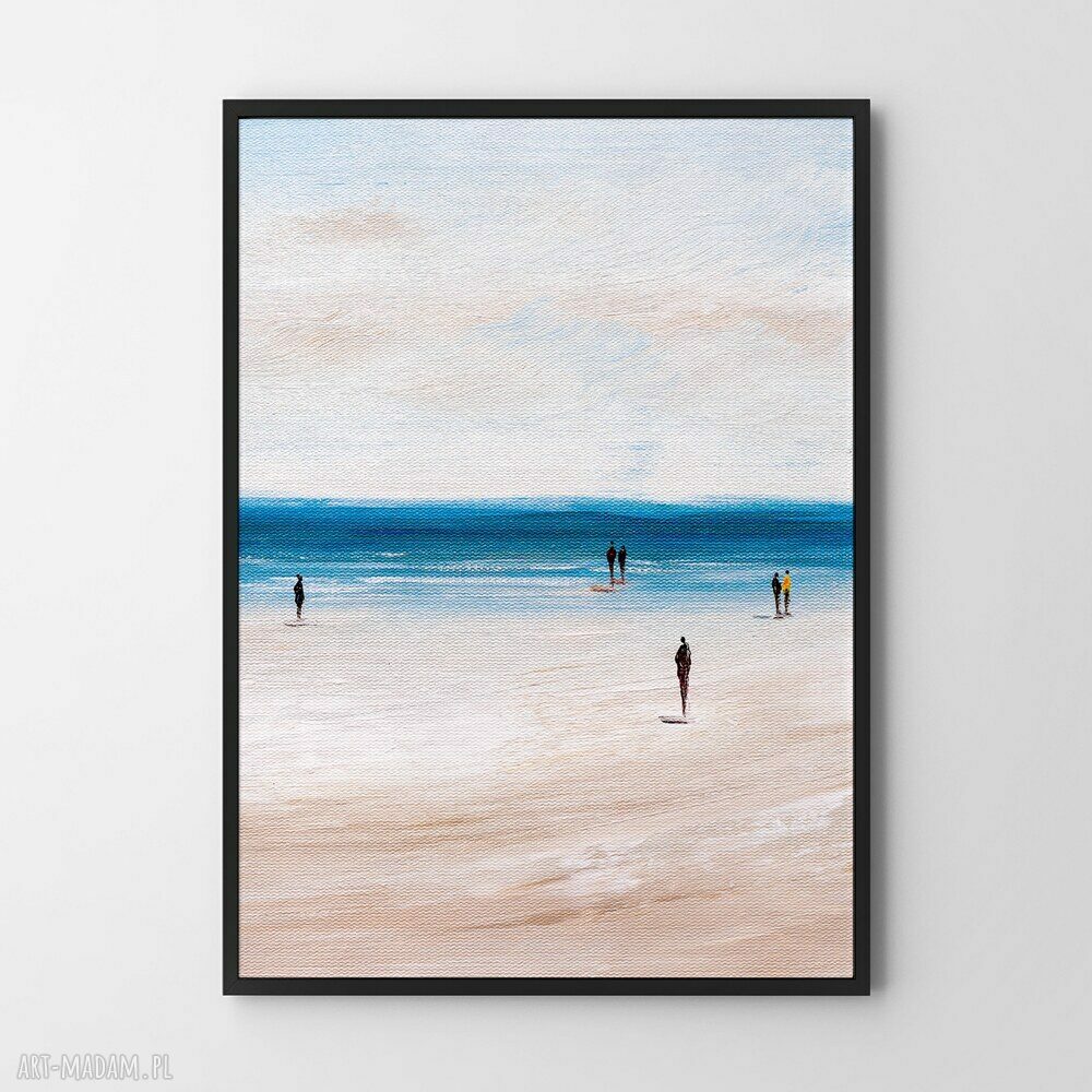 Plakat Plaża Kadr - format 50x70 cm