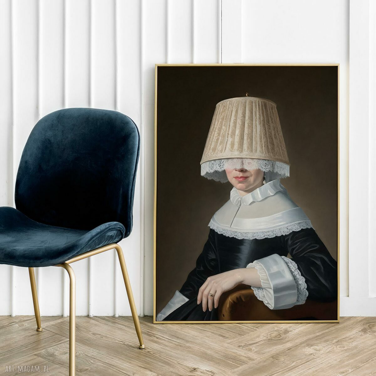Plakat Pod kloszem Lady Shade - format A4