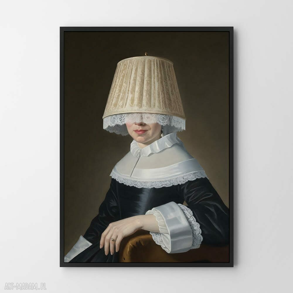 Plakat Pod kloszem Lady Shade - format 50x70 cm