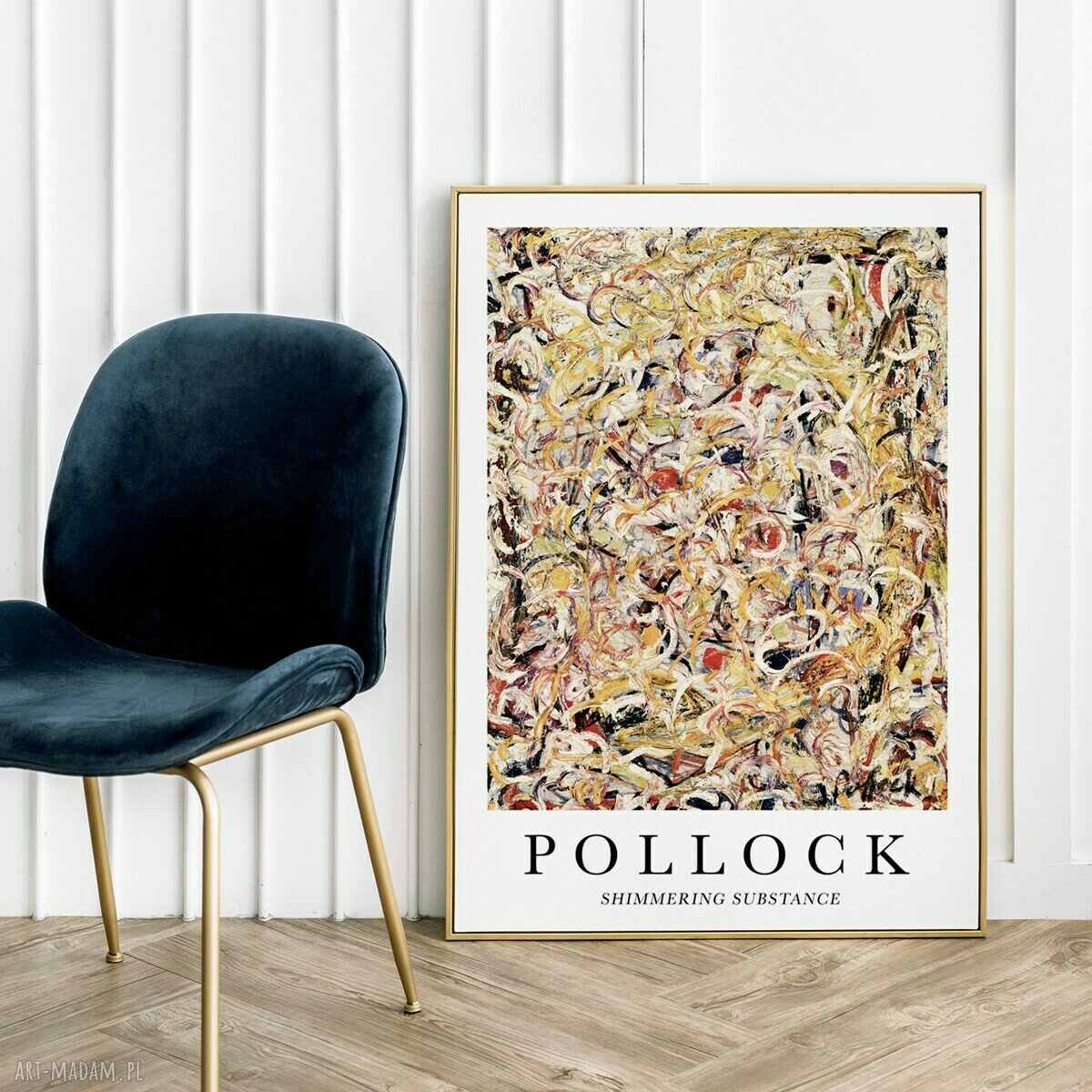 Plakat Pollock Shimmering Substance 40x50 cm - sztuka reprodukcja