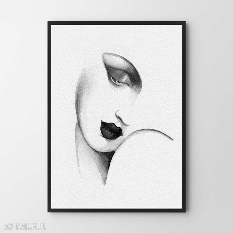Plakat Portret Women Kobieta Tamara - format 70x100 cm B1