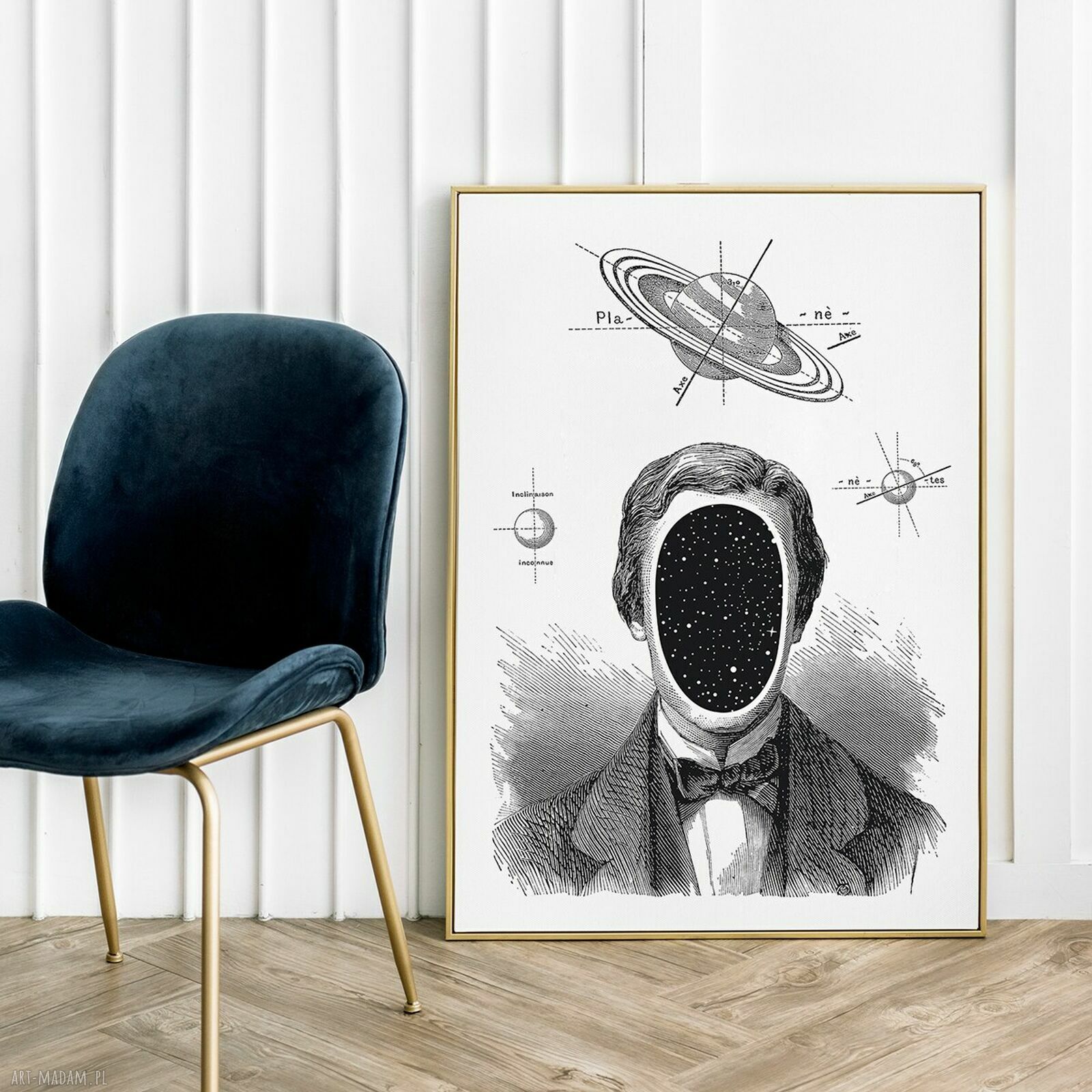 Plakat artystyczny do salonu, sypialni i gabinetu