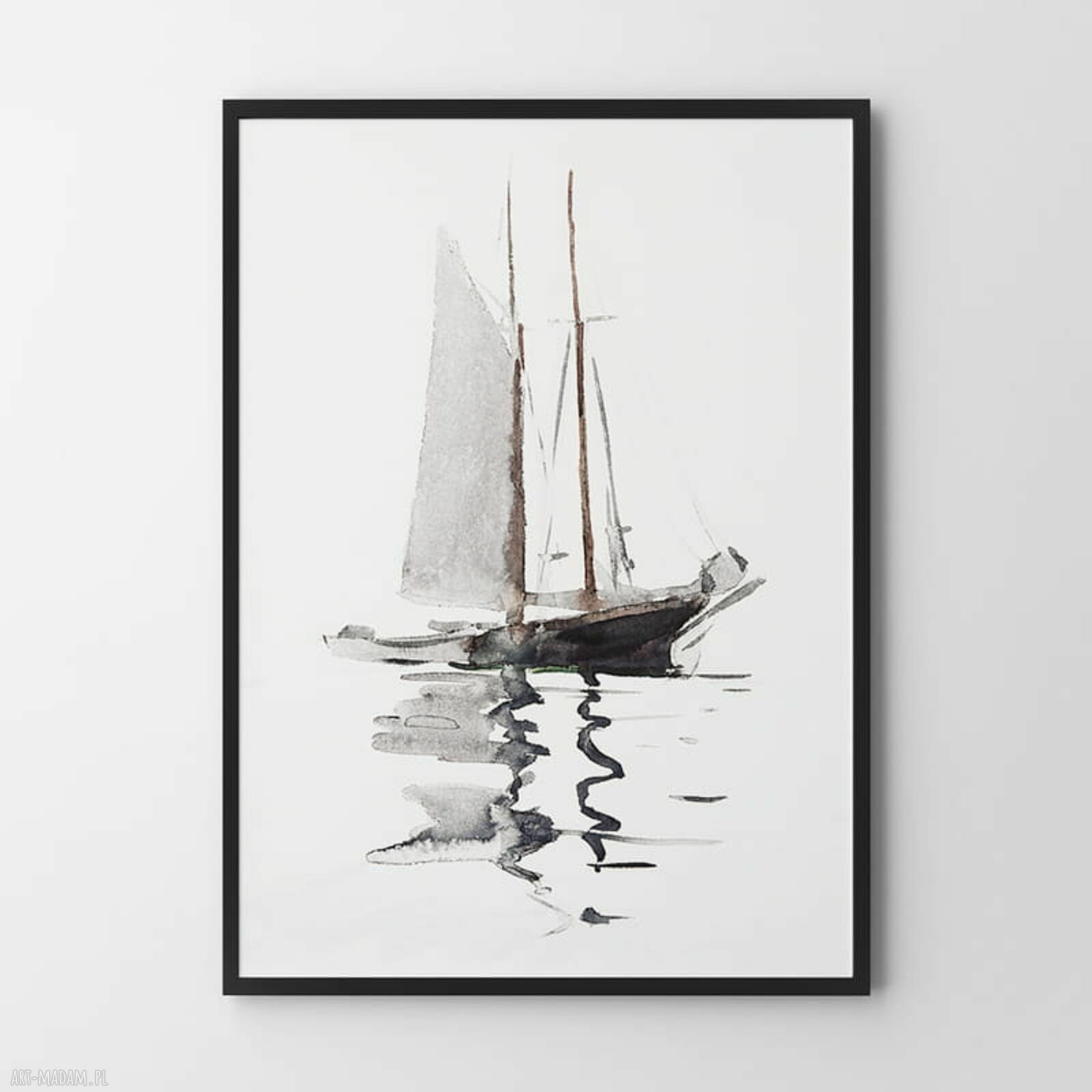 Plakat „Samotny rejs” 70x100 cm