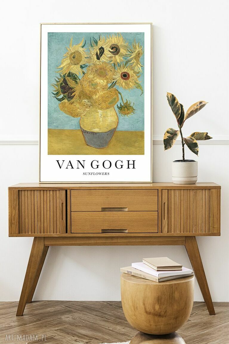 Plakat Słoneczniki - Sunflowers Vincent van Gogh 30x40 cm