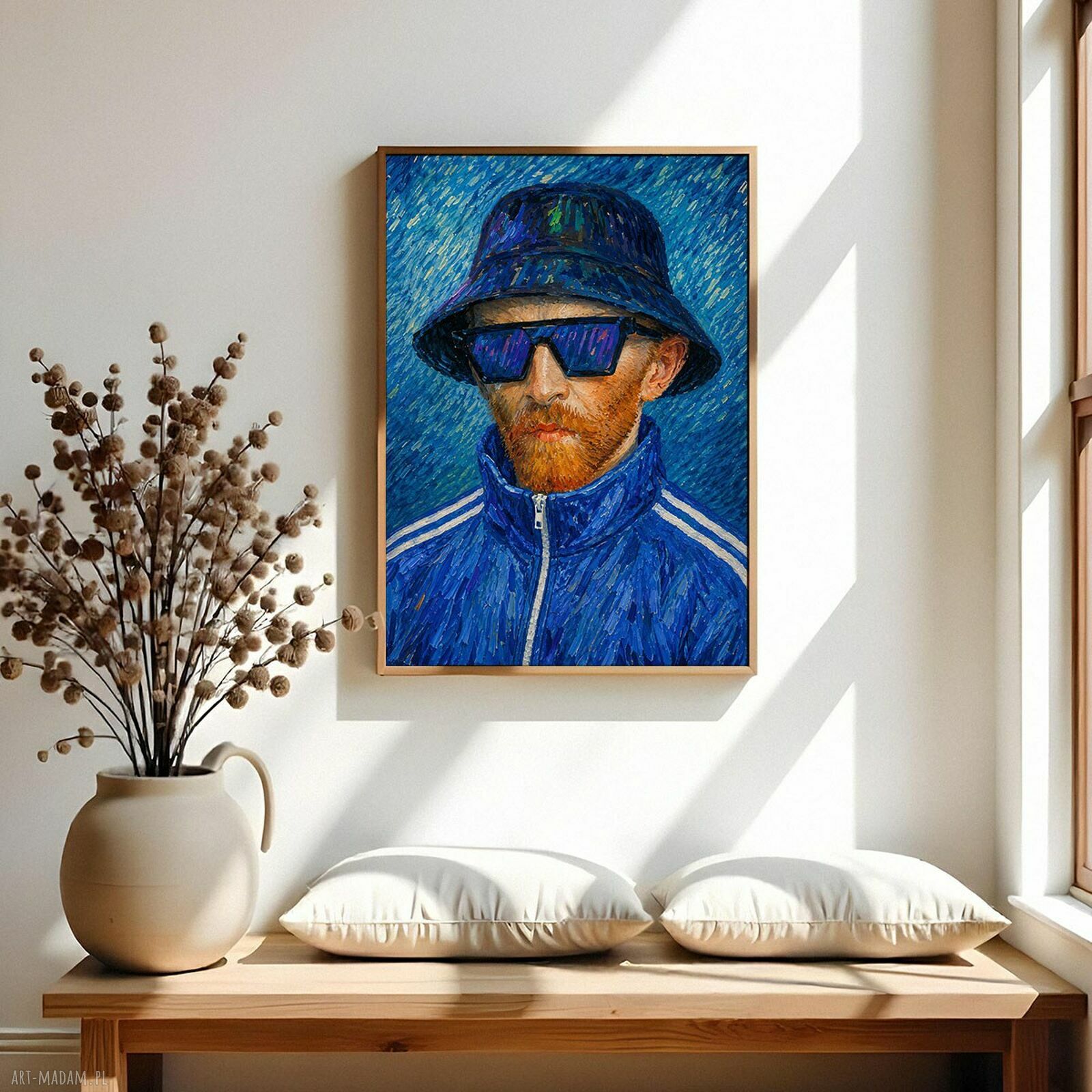 Plakat Vincent van Gogh w sportowym stylu 50x70 cm
