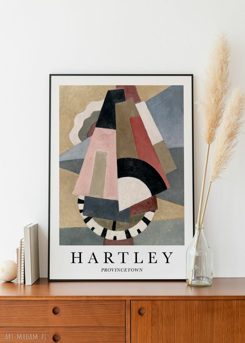 Plakat sztuka Hartley Provincetown 50x70 cm - Hogstudio