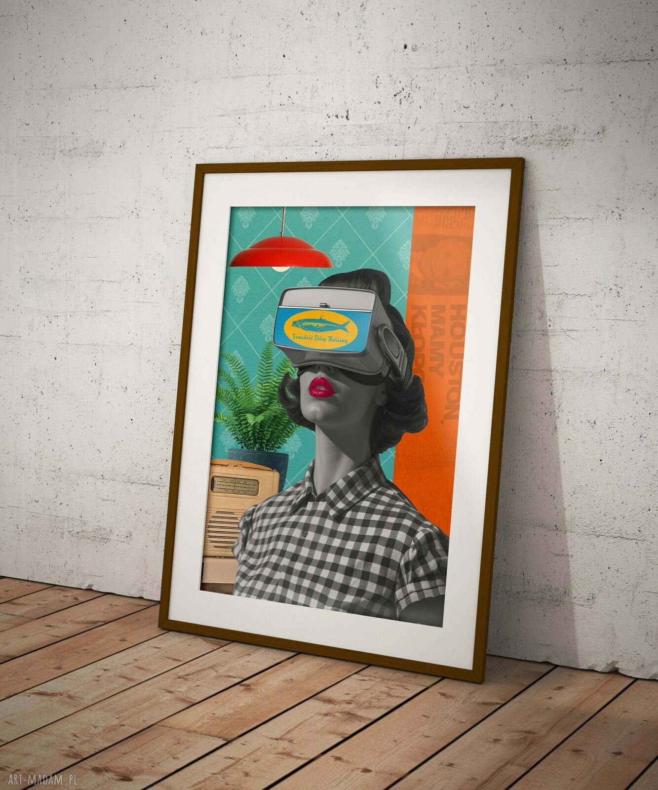Plakat Szwedzki Sklep Meblowy A3 29,7x42 cm - Dapidoka