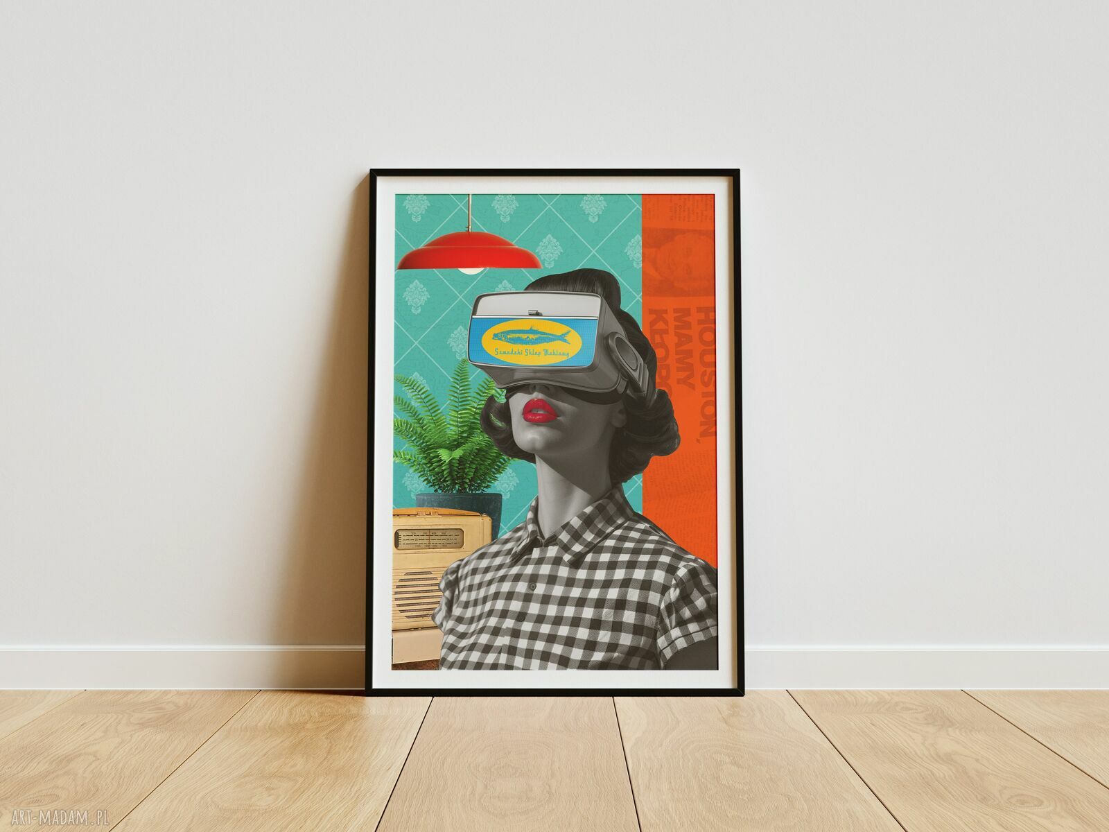 Plakat Szwedzki Sklep Meblowy (50x70 cm)