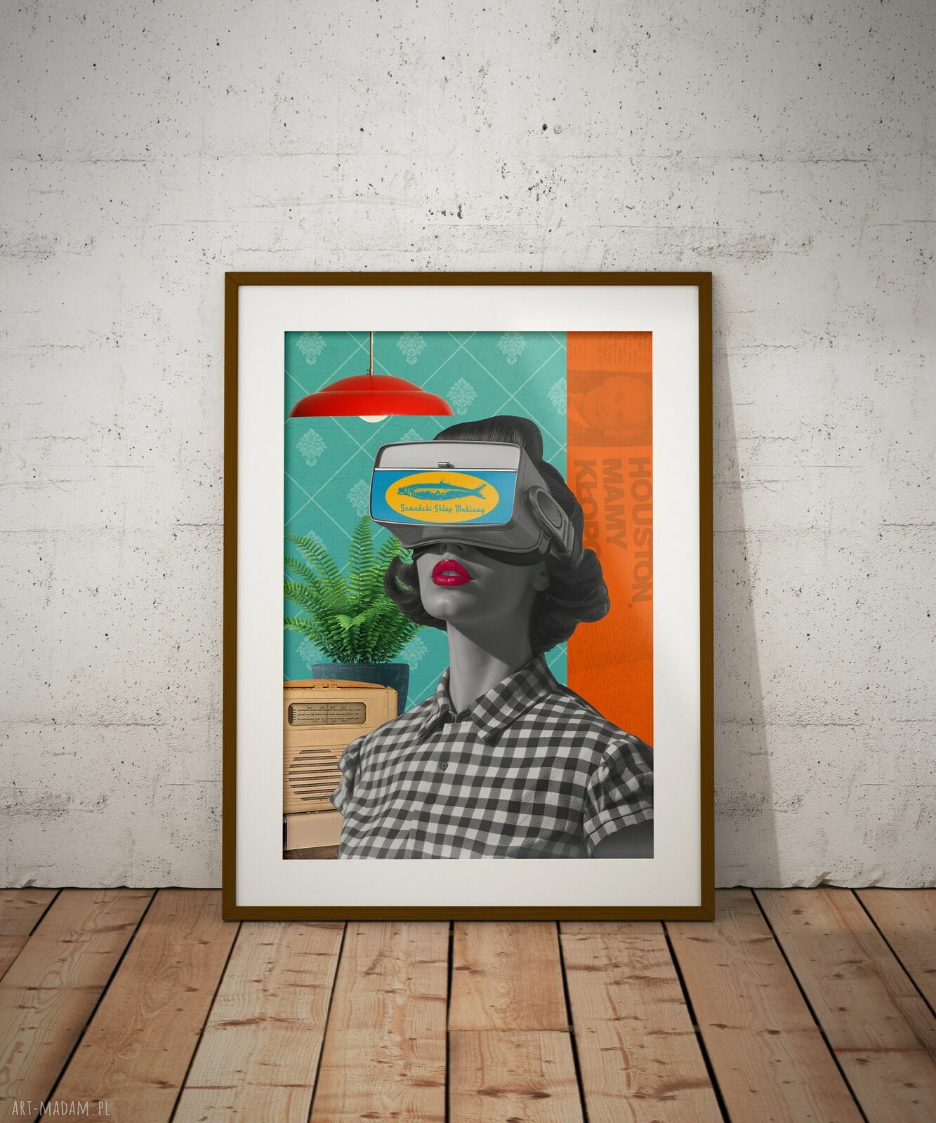 Plakat Szwedzki Sklep Meblowy A3 29,7x42 cm - Dapidoka