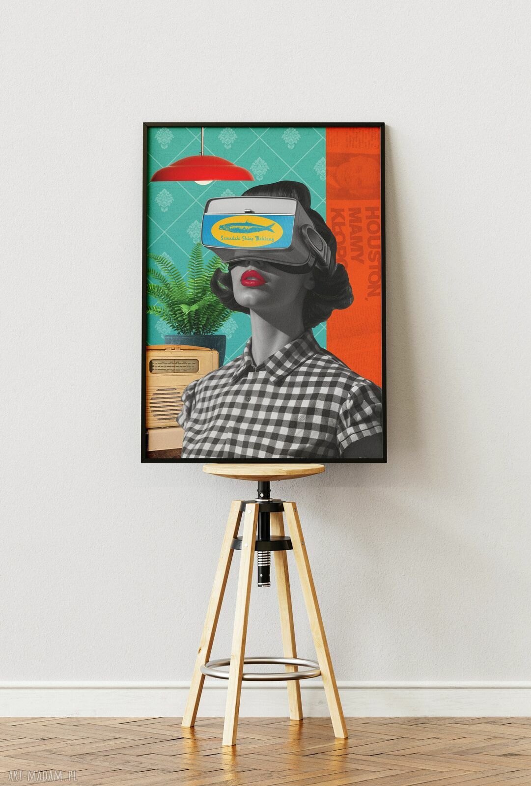 Plakat Szwedzki Sklep Meblowy A3 29,7x42 cm - Dapidoka