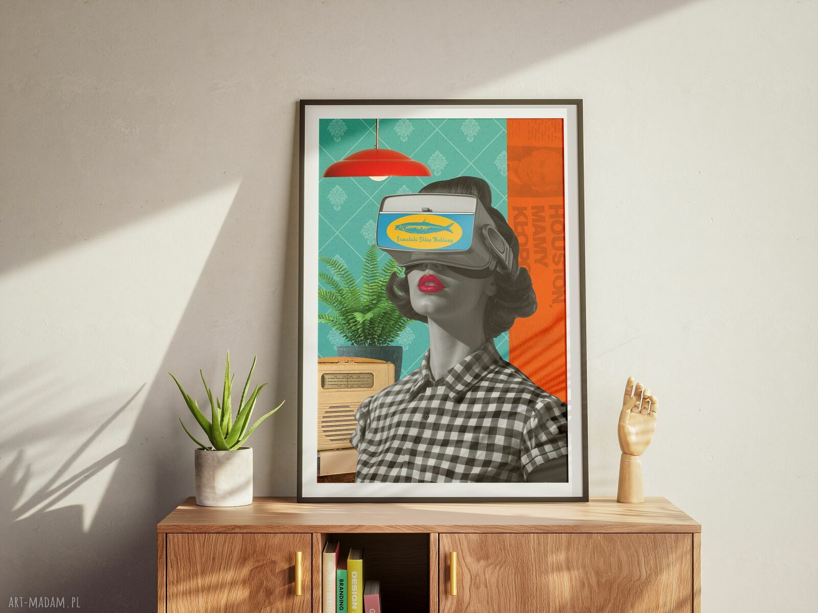 Plakat Szwedzki Sklep Meblowy A3 29,7x42 cm - Dapidoka