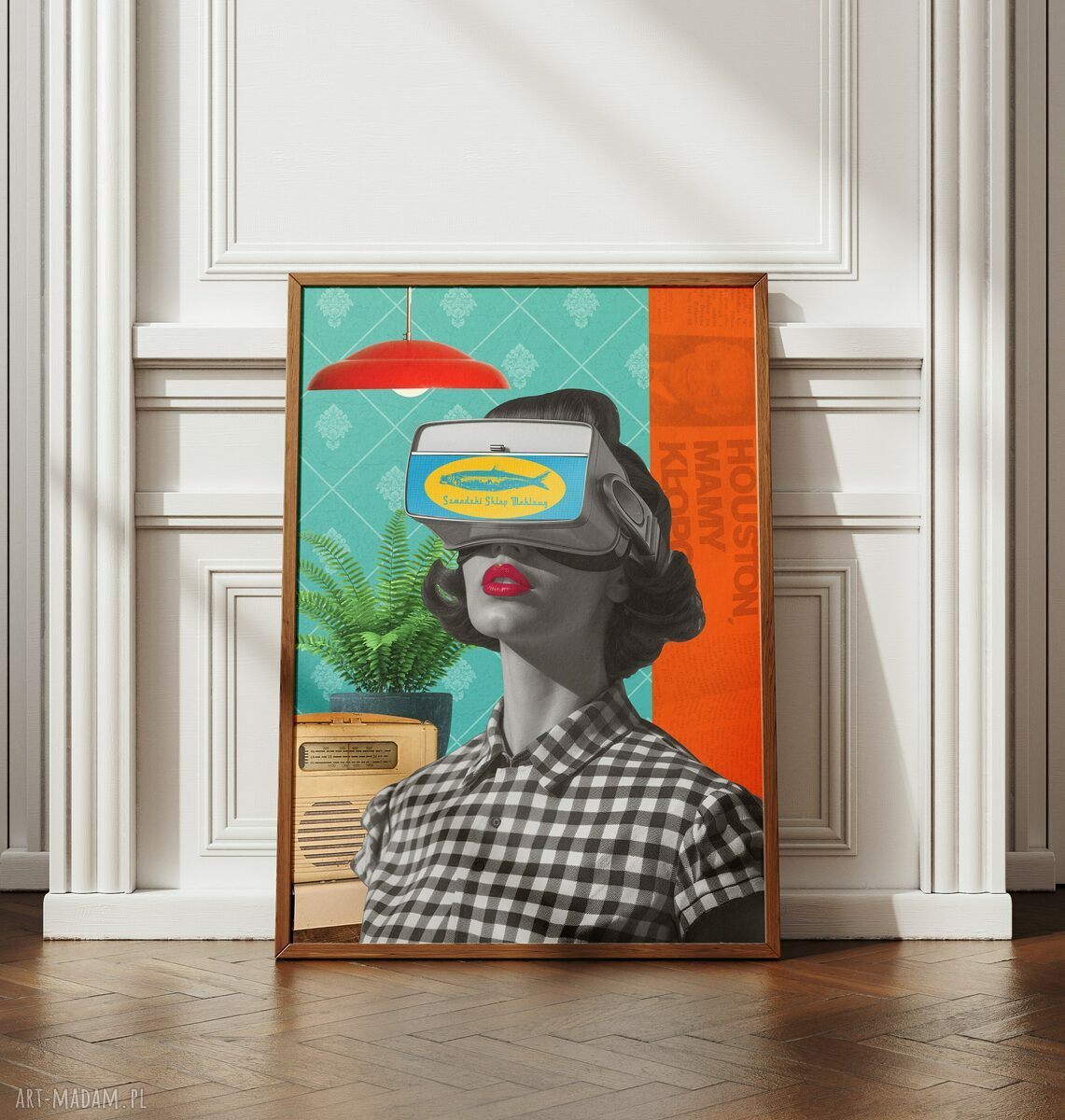 Plakat Szwedzki Sklep Meblowy (50x70 cm)