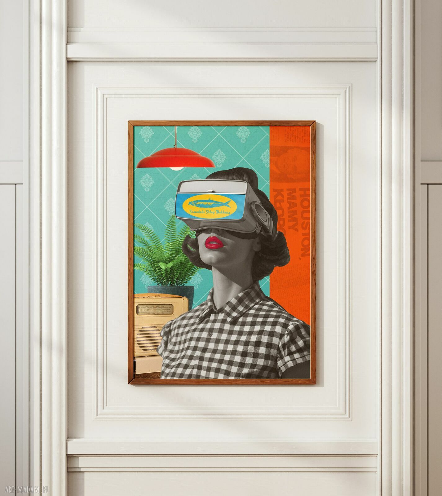 Plakat Szwedzki Sklep Meblowy A3 29,7x42 cm - Dapidoka