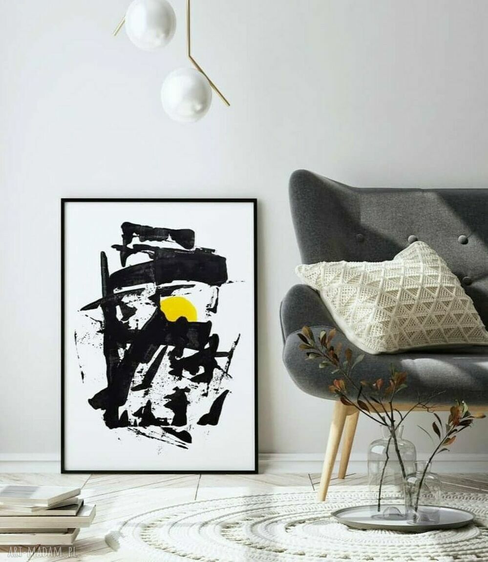 Plakat Touch of Sun 50x70 cm - dekoracja ścienna bez ramy