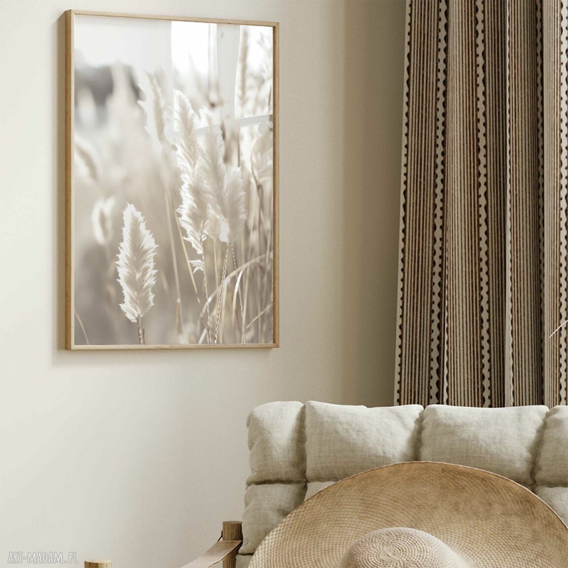Plakat Trawy Boho 40x50 cm do salonu