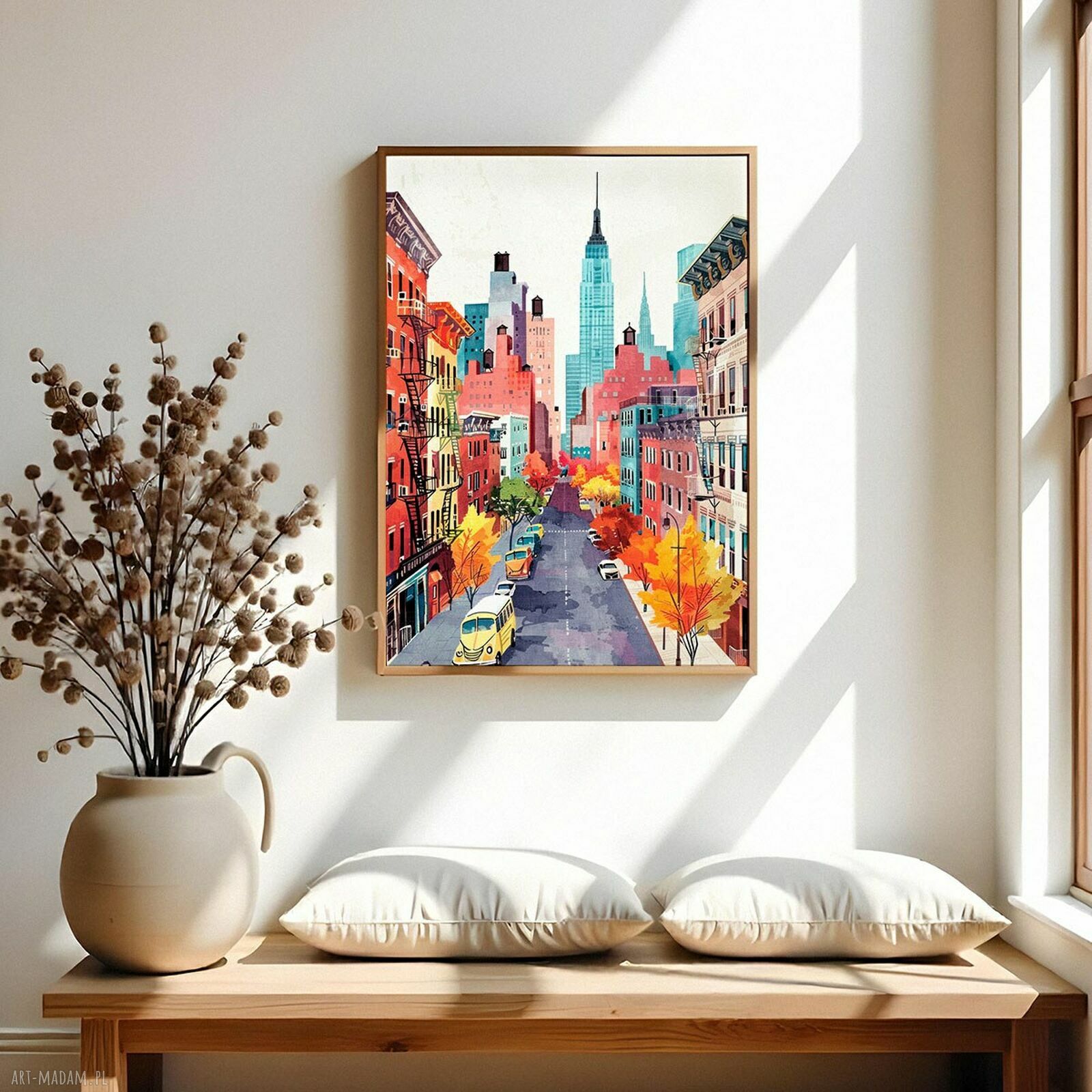 Plakat Ulice Nowego Jorku 61x91 cm