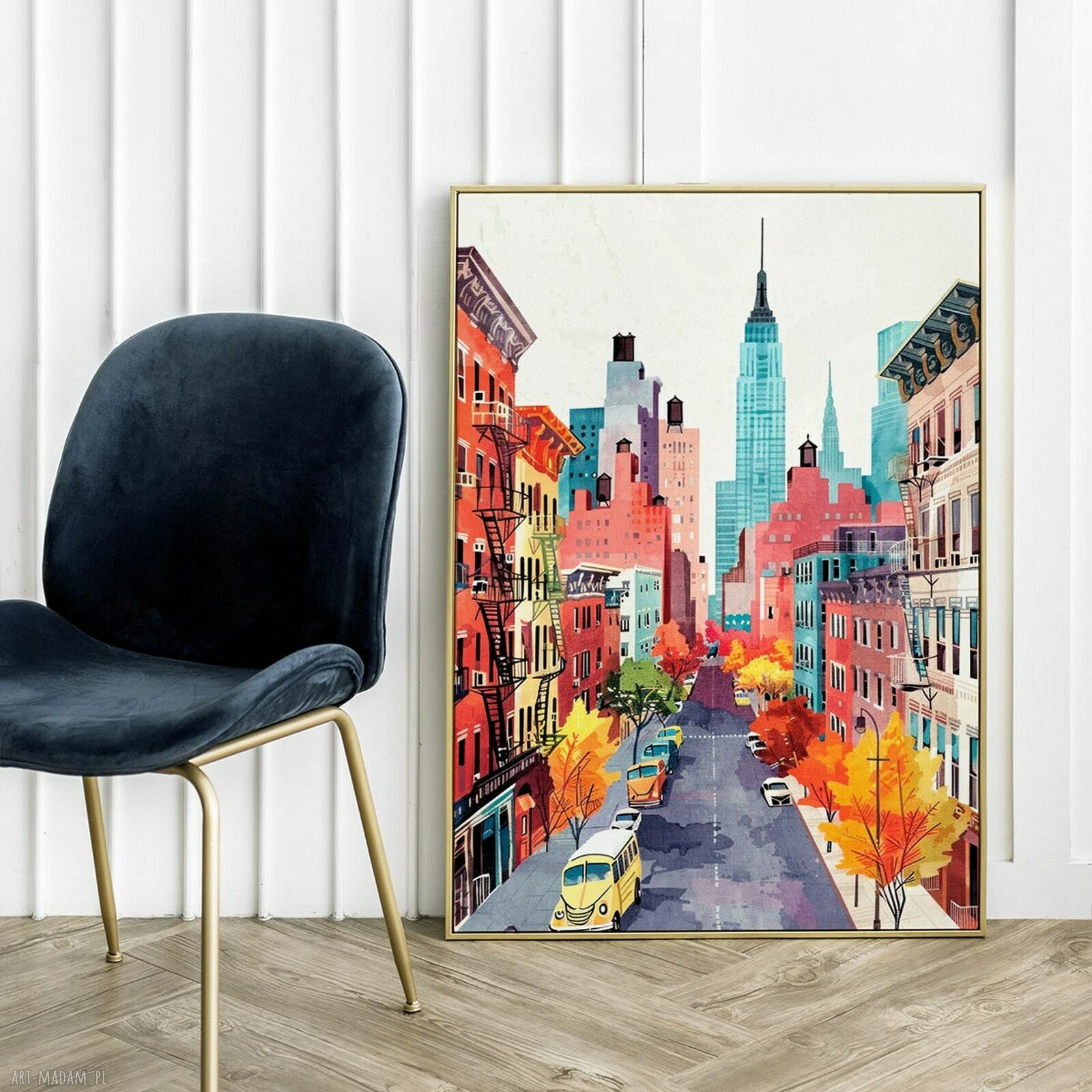 Plakat Ulice Nowego Jorku 61x91 cm