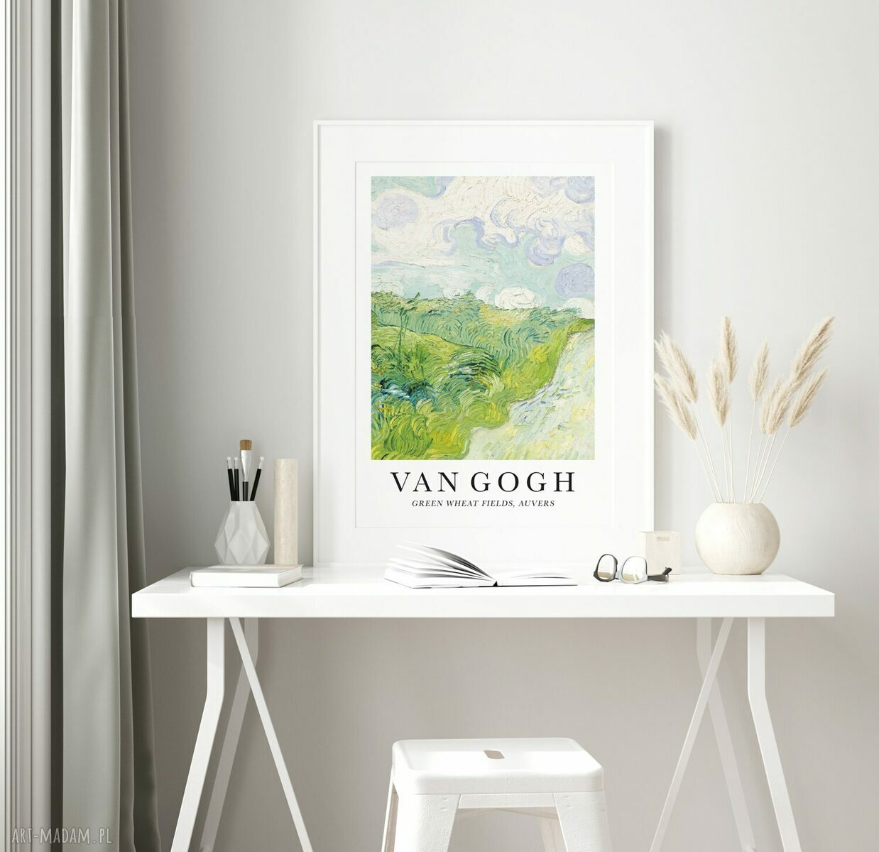 Plakat Van Gogh pastelowy krajobraz - format 30x40 cm