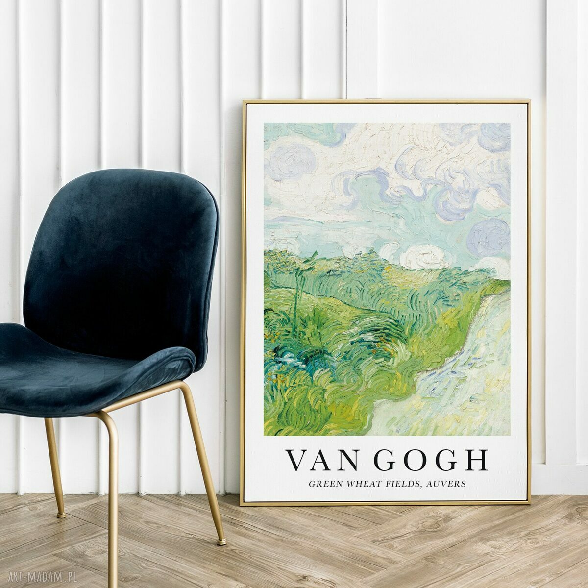 Plakat Van Gogh Pastelowy Krajobraz 61x91 cm