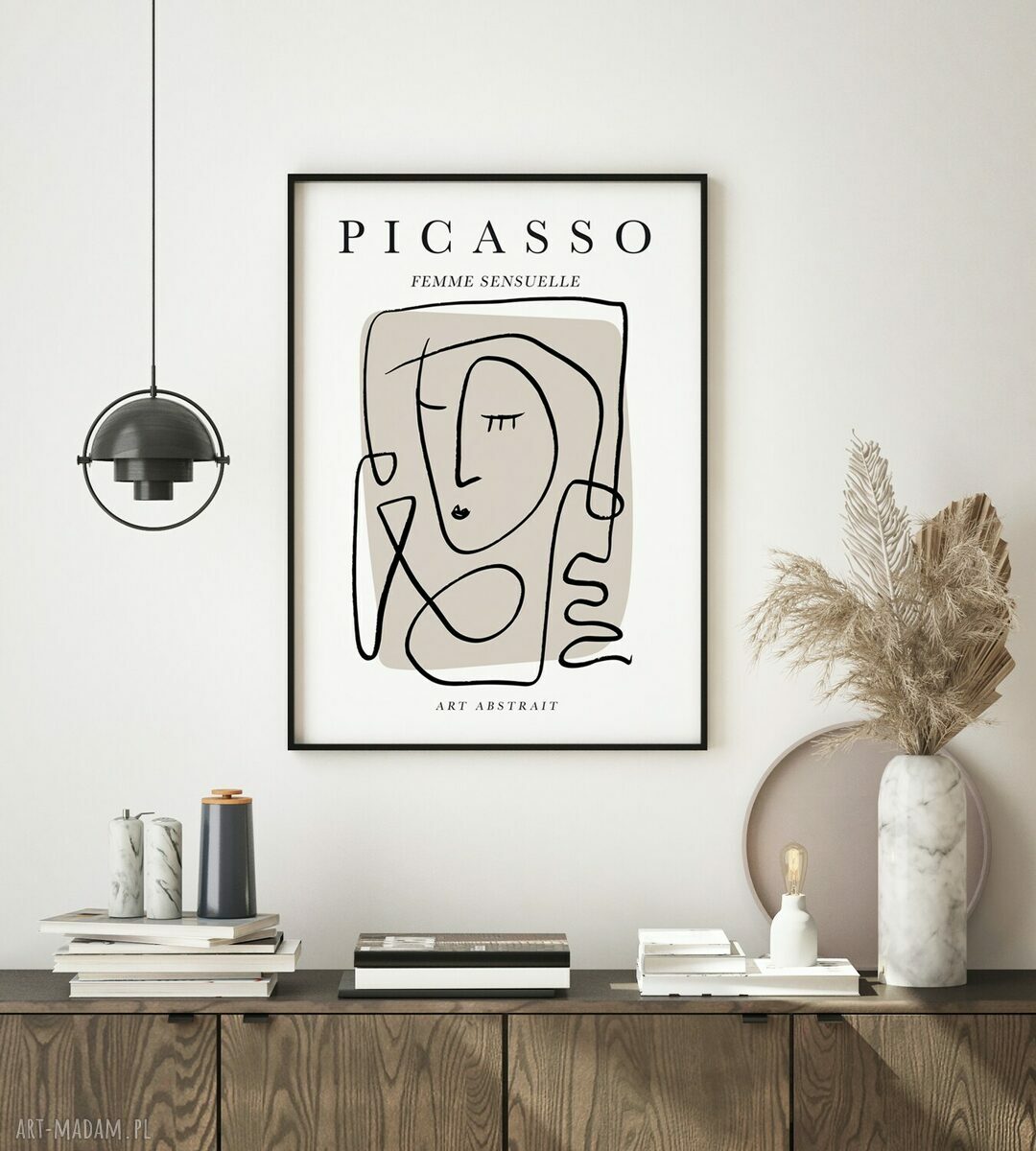 Plakat w stylu Picasso - format 50x70 cm