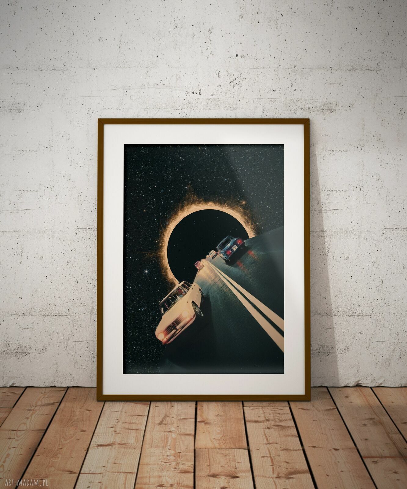 Plakat Włoska robota - Kolaż Fine Art A3
