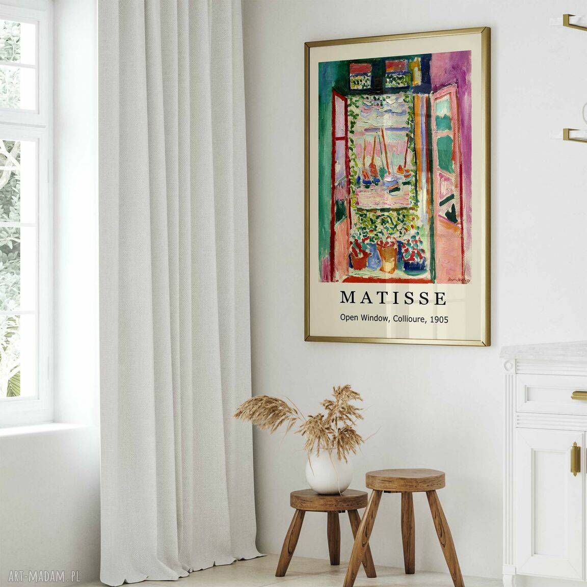 Plakat wystawowy 50x70 cm - Henri Matisse (reprodukcja)