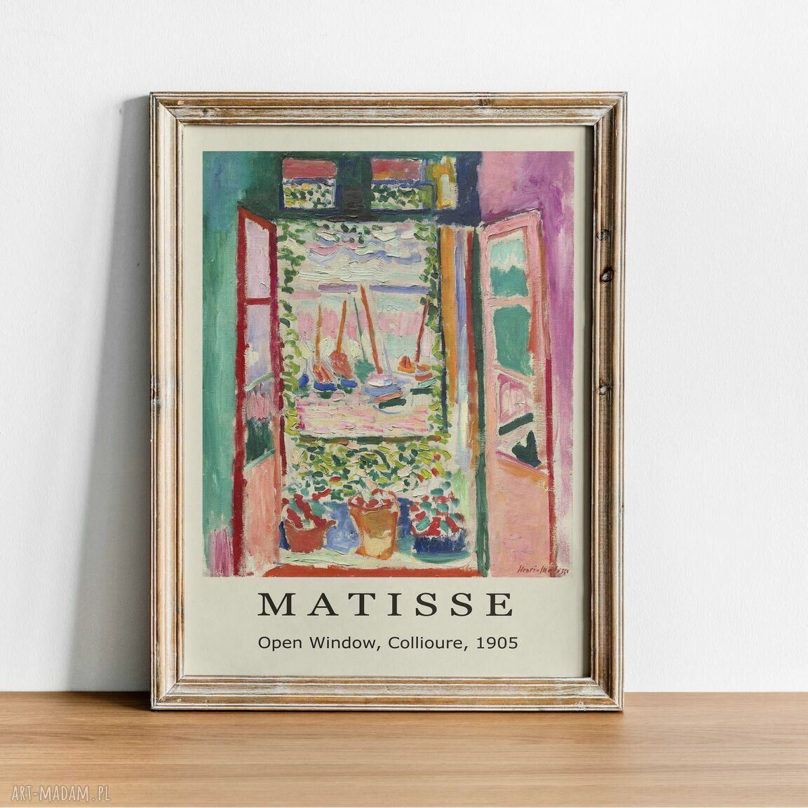 Plakat wystawowy 50x70 cm - Henri Matisse (reprodukcja)