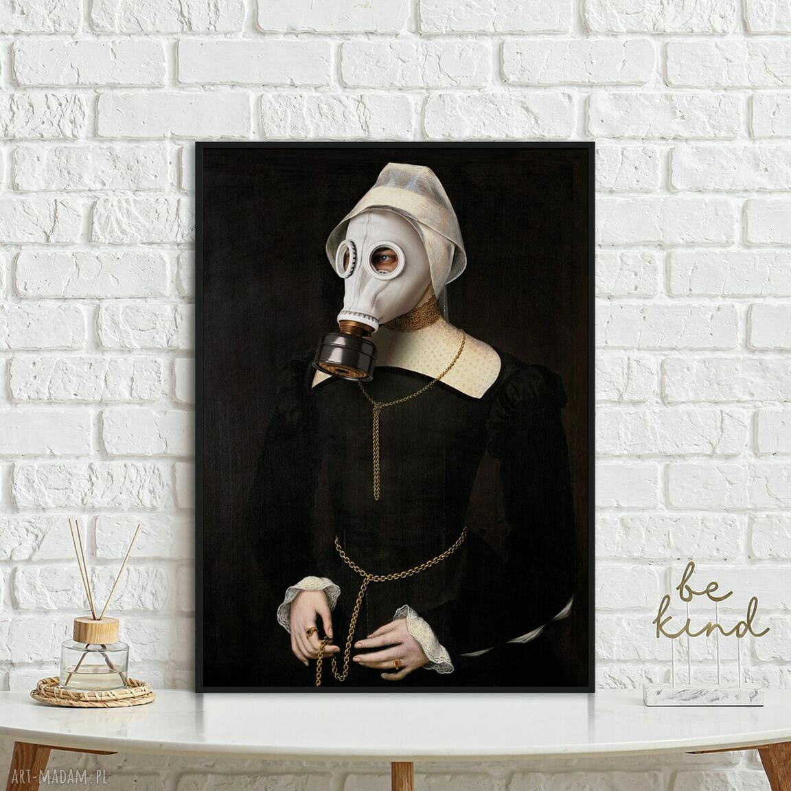 Plakat Zamaskowana - format 30x40 cm (Hogstudio)