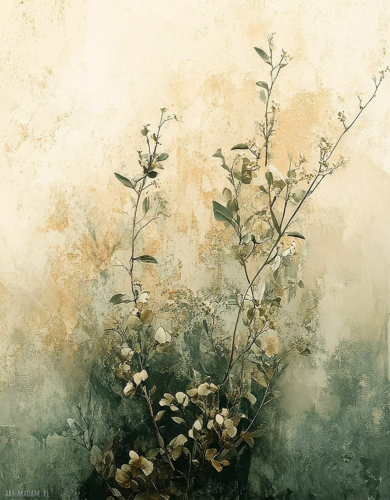 Zestaw 2 plakatów botanicznych 40x50 cm - gałązki