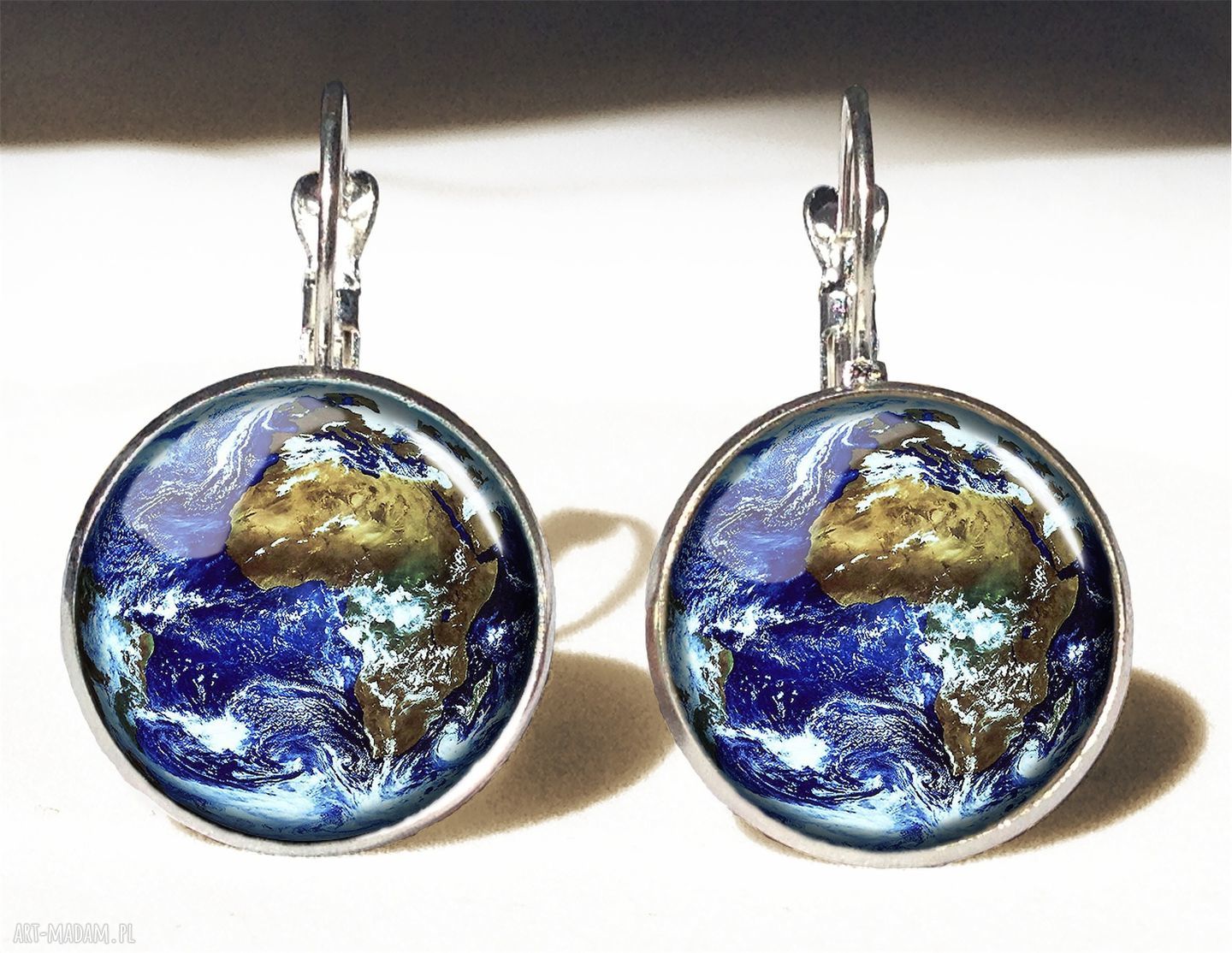 naszyjniki: Ziemia Medalion z łańcuszkiem Ręczne wykonanie